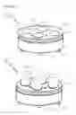 Fig. 08 - Cup rack for stacked disposable cups