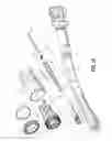 Fig. 12 - Surgical apparatus and structure for applying sprayable wound treatment material