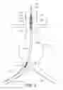 Fig. 03 - Bifurcated endovascular prosthesis having tethered contralateral leg