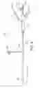 Fig. 07 - Bifurcated endovascular prosthesis having tethered contralateral leg