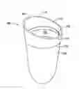 Fig. 01 - Brim attachment with a seal element for a prosthetic socket
