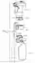 Fig. 15 - Trigger sprayer with bottle filling conduit