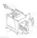 Fig. 01 - Integrated fluidjet system for stripping, prepping and coating a part