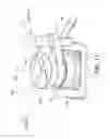Fig. 13 - Integrated automotive system, compact, low-profile nozzle assembly and compact fluidic circuit for cleaning a wide-angle image sensor's exterior surface