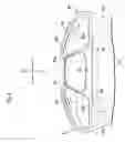 Fig. 05 - Rear structure of motorcycle