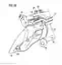 Fig. 12 - Front derailleur device for a bicycle chain shift