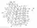 Fig. 01 - COLLAPSIBLE, MULTI-CELL PARTITION WITH FOLDING SUPPORT PANEL