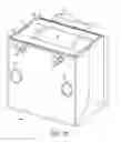 Fig. 10 - Portable bag having integrated handling openings and improved volumetric characteristics and assembly for use therewith