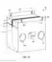 Fig. 20 - Portable bag having integrated handling openings and improved volumetric characteristics and assembly for use therewith
