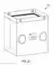 Fig. 23 - Portable bag having integrated handling openings and improved volumetric characteristics and assembly for use therewith