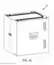 Fig. 25 - Portable bag having integrated handling openings and improved volumetric characteristics and assembly for use therewith