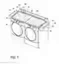 Fig. 04 - Laundry module for washing a load of fabric items
