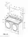 Fig. 09 - Laundry module for washing a load of fabric items