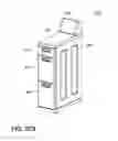 Fig. 103 - Laundry module for washing a load of fabric items