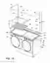 Fig. 12 - Laundry module for washing a load of fabric items