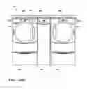 Fig. 121 - Laundry module for washing a load of fabric items