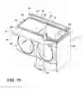 Fig. 13 - Laundry module for washing a load of fabric items