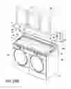Fig. 29 - Laundry module for washing a load of fabric items