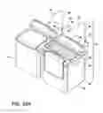 Fig. 32 - Laundry module for washing a load of fabric items