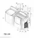 Fig. 33 - Laundry module for washing a load of fabric items