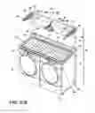 Fig. 37 - Laundry module for washing a load of fabric items