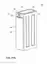 Fig. 95 - Laundry module for washing a load of fabric items