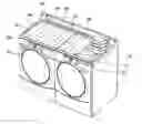 Fig. 01 - Laundry system with a laundry module for washing a load of fabric items