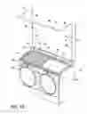 Fig. 11 - Laundry system with a laundry module for washing a load of fabric items