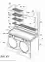 Fig. 19 - Laundry system with a laundry module for washing a load of fabric items