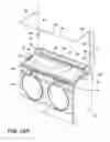 Fig. 28 - Laundry system with a laundry module for washing a load of fabric items