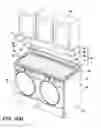 Fig. 29 - Laundry system with a laundry module for washing a load of fabric items