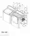 Fig. 34 - Laundry system with a laundry module for washing a load of fabric items