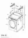 Fig. 41 - Laundry system with a laundry module for washing a load of fabric items