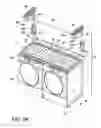 Fig. 59 - Laundry system with a laundry module for washing a load of fabric items