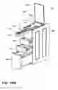 Fig. 98 - Laundry system with a laundry module for washing a load of fabric items
