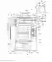 Fig. 01 - Laundry treating appliance with internal housing