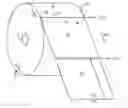 Fig. 01 - A SHEET OF ABSORBENT MATERIAL, ROLL, LOG AND METHOD FOR MANUFACTURING THE SAME