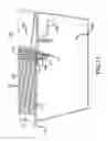 Fig. 12 - Self-supporting bi-directional corrugated mesh leaf preclusion device
