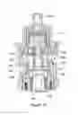 Fig. 17 - Thermostat with thermally responsive material and force transmitting element
