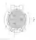 Fig. 06 - Electric compressor for use in a motor vehicle having a housing with an inner circumferential recess closed by a control unit to form a cooling duct