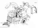 Fig. 01 - AUTOMATIC BELT TENSIONING DEVICE AND CHIPPER UTILIZING SAME