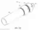 Fig. 12 - Jointed pipe splitter with pneumatic hammer