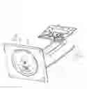 Fig. 01 - Swivel supporting device