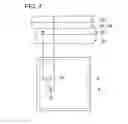 Fig. 08 - Attachment structure for light-emitting panels, aligned-arrangement structure for light-emitting panels, and light-emitting panel