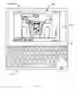 Fig. 22 - USER INTERFACE FOR A TOUCH SCREEN DEVICE IN COMMUNICATION WITH A PHYSICAL KEYBOARD