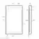 Fig. 01 - Electronic device having touch sensors on both front and back surfaces