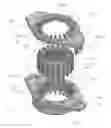 Fig. 01 - Device for forming a toroidal coil and method for forming a toroidal coil