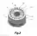 Fig. 04 - Device for forming a toroidal coil and method for forming a toroidal coil