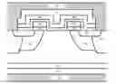 Fig. 01 - Split gate power semiconductor field effect transistor