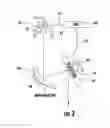 Fig. 04 - Steerable satellite antenna assembly with fixed antenna feed and associated methods